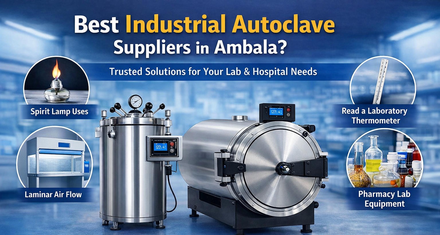 Best autoclave suppliers in Ambala