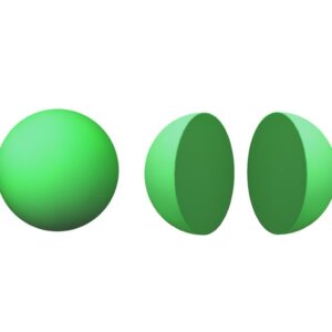 Sphere Model, Section in Two Hemisphere