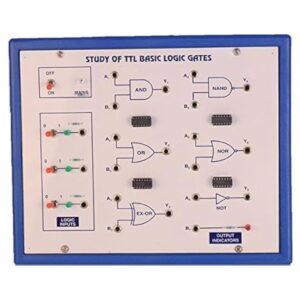 Study Of Basic Logic Gates AND, OR, NOT, NAND, NOR Gates